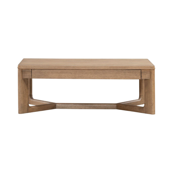 Ballentine - Rectangular Cocktail Table - Weathered Bronze – Cocktail Tables by Liberty Furniture at Furniture Wholesale Plus , Nashville furniture store
