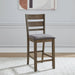 Brook Bay - Slat Back Upholstered Counter Chair (RTA) – Counter Chairs by Liberty Furniture at Furniture Wholesale Plus , Nashville furniture store
