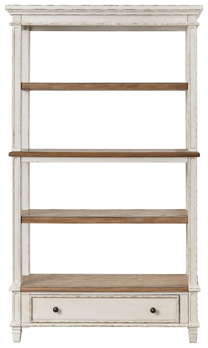 Realyn - Bookcase - Brown / White – Standard Bookcases by Signature Design by Ashley® at Furniture Wholesale Plus , Nashville furniture store