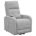 Howie Tufted Upholstered Power Lift Recliner Grey - Premium Recliner from Coaster Z2 Standard - Just $598! Shop now at Furniture Wholesale Plus  We are the best furniture store in Nashville, Hendersonville, Goodlettsville, Madison, Antioch, Mount Juliet, Lebanon, Gallatin, Springfield, Murfreesboro, Franklin, Brentwood