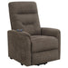 Henrietta Power Lift Recliner with Storage Pocket Brown - Premium Recliner from Coaster Z2 Standard - Just $598! Shop now at Furniture Wholesale Plus  We are the best furniture store in Nashville, Hendersonville, Goodlettsville, Madison, Antioch, Mount Juliet, Lebanon, Gallatin, Springfield, Murfreesboro, Franklin, Brentwood