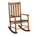 Annie Slat Back Wooden Rocking Chair Golden Brown - Premium Rocking Chair from Coaster Z2 Standard - Just $118! Shop now at Furniture Wholesale Plus  We are the best furniture store in Nashville, Hendersonville, Goodlettsville, Madison, Antioch, Mount Juliet, Lebanon, Gallatin, Springfield, Murfreesboro, Franklin, Brentwood