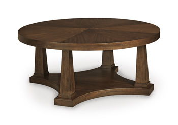 Rustic Plains - Round Table – End Tables by Signature Design by Ashley® at Furniture Wholesale Plus , Nashville furniture store