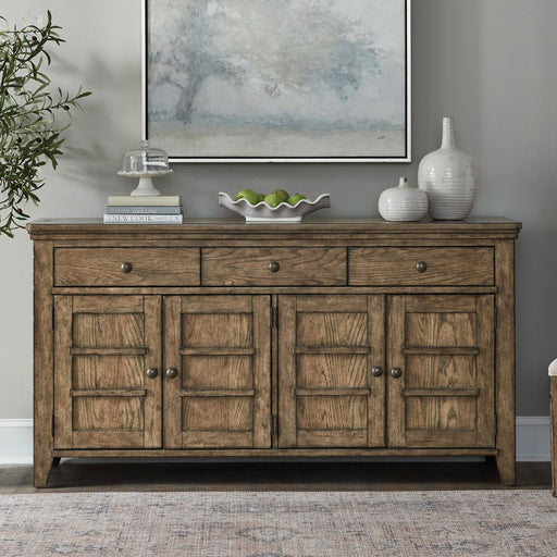 Carolina Park - Server - Amber Brown – Servers by Liberty Furniture at Furniture Wholesale Plus , Nashville furniture store