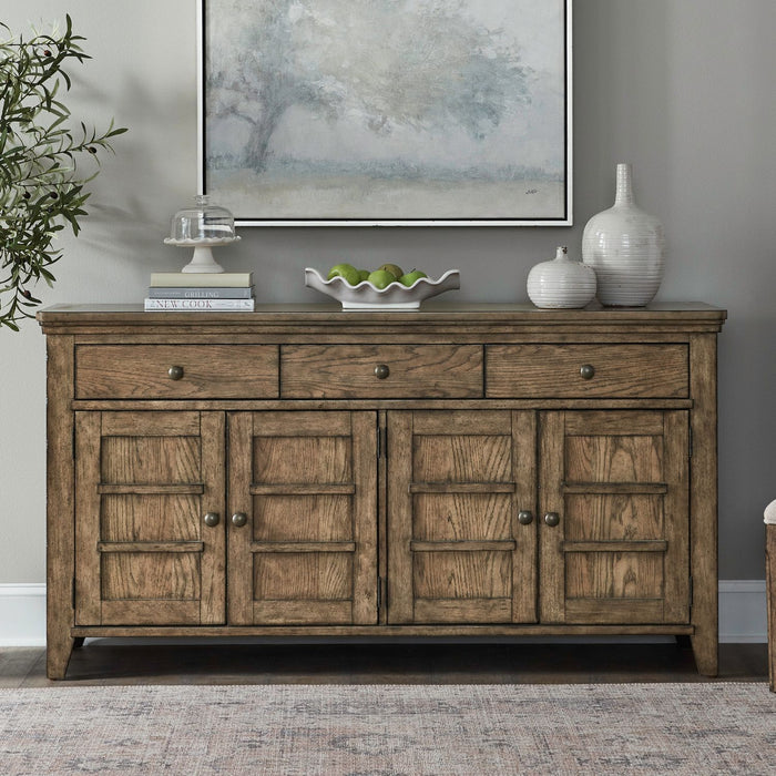 Carolina Park - Server - Amber Brown – Servers by Liberty Furniture at Furniture Wholesale Plus , Nashville furniture store