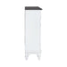 Allyson Park - Accent Hall Console - Wirebrushed White / Charcoal – Console Tables by Liberty Furniture at Furniture Wholesale Plus , Nashville furniture store