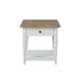 Turnberry Park - Rectangular End Table - Washed White – End Tables by Liberty Furniture at Furniture Wholesale Plus , Nashville furniture store