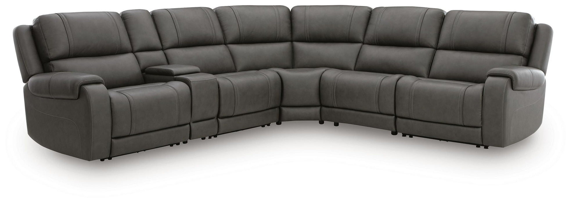 5Z - Pittson - Power Reclining Sectional – Reclining Sectionals by Signature Design by Ashley® at Furniture Wholesale Plus , Nashville furniture store
