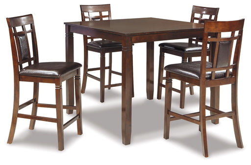 Bennox - DRM Counter Table Set (Set of 5) - Brown – 5 Piece Dining Room Sets by Signature Design by Ashley® at Furniture Wholesale Plus , Nashville furniture store