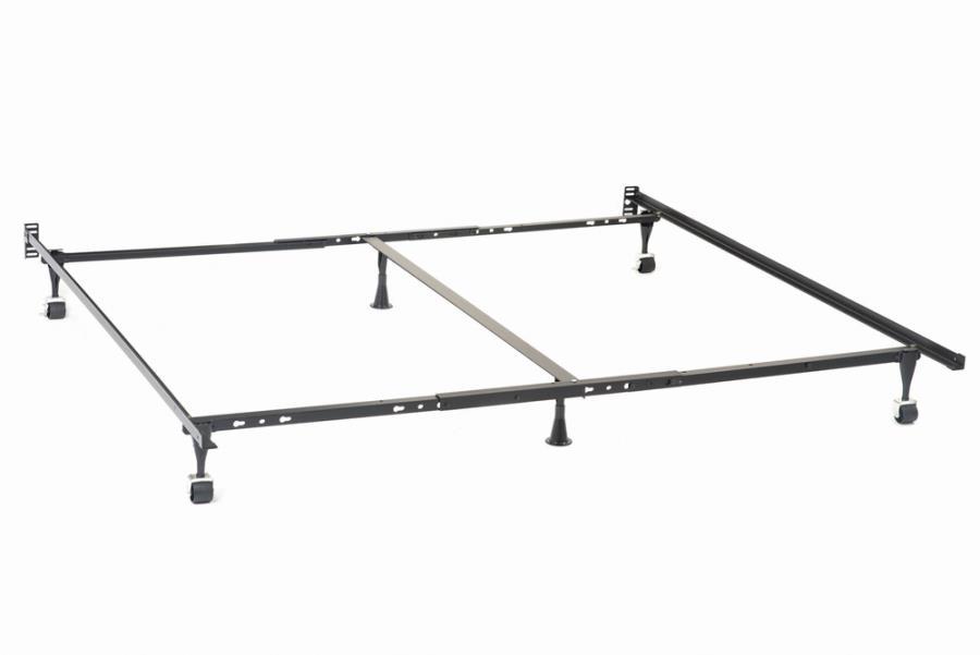 Kerns - Queen Or Eastern King Or California King Bed Frame - Black - Premium Foundations from CoasterSleep - Just $119! Shop now at Furniture Wholesale Plus  We are the best furniture store in Nashville, Hendersonville, Goodlettsville, Madison, Antioch, Mount Juliet, Lebanon, Gallatin, Springfield, Murfreesboro, Franklin, Brentwood