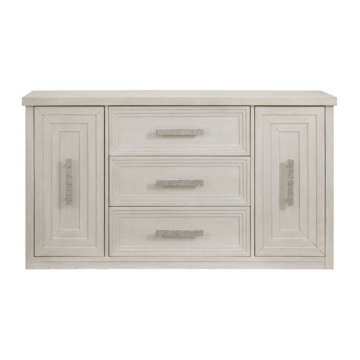 Avalanche - Server - Antique White – Servers by Elements International at Furniture Wholesale Plus , Nashville furniture store