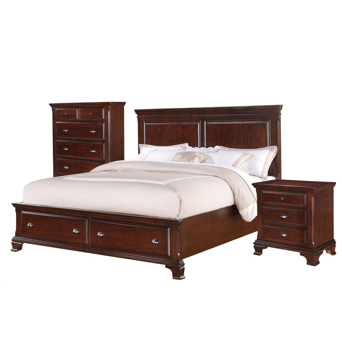 Canton - Storage Bedroom Set – 3 Piece Bedroom Sets by Elements International at Furniture Wholesale Plus , Nashville furniture store