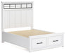 Ashbryn - Panel Storage Bed – Storage Beds by Benchcraft® at Furniture Wholesale Plus , Nashville furniture store