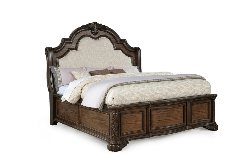 Ludwig - Upholstered Bed – Upholstered Beds by Crown Mark at Furniture Wholesale Plus , Nashville furniture store