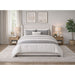 Angeline - Complete Queen Non-Storage Bed - Gray Fabric – Upholstered Beds by Elements International at Furniture Wholesale Plus , Nashville furniture store