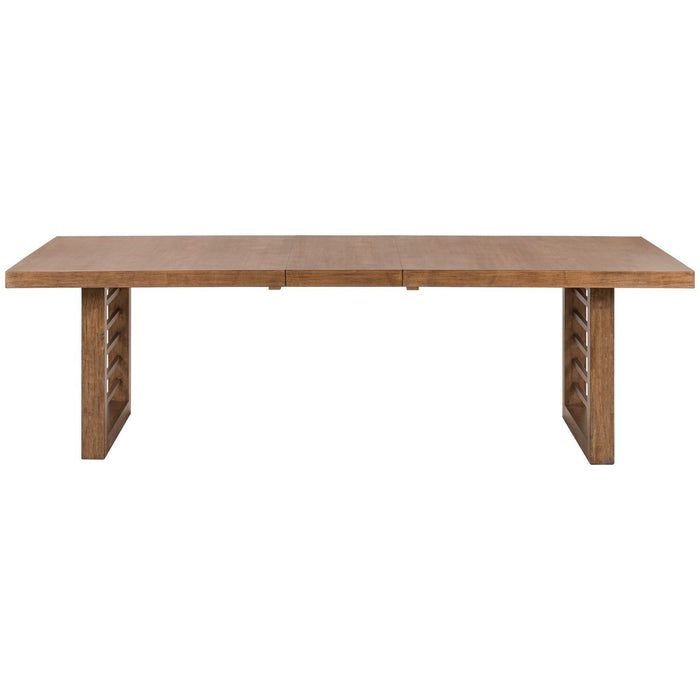Shaker Lakes - Double Pedestal Table Set - Harvest Brown – Dining Tables with Extensions by Liberty Furniture at Furniture Wholesale Plus , Nashville furniture store