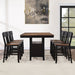 Bermuda - Counter Dining Set - Premium 5 Piece Dining Room Sets from Steve Silver Furniture - Just $1339! Shop now at Furniture Wholesale Plus  We are the best furniture store in Nashville, Hendersonville, Goodlettsville, Madison, Antioch, Mount Juliet, Lebanon, Gallatin, Springfield, Murfreesboro, Franklin, Brentwood