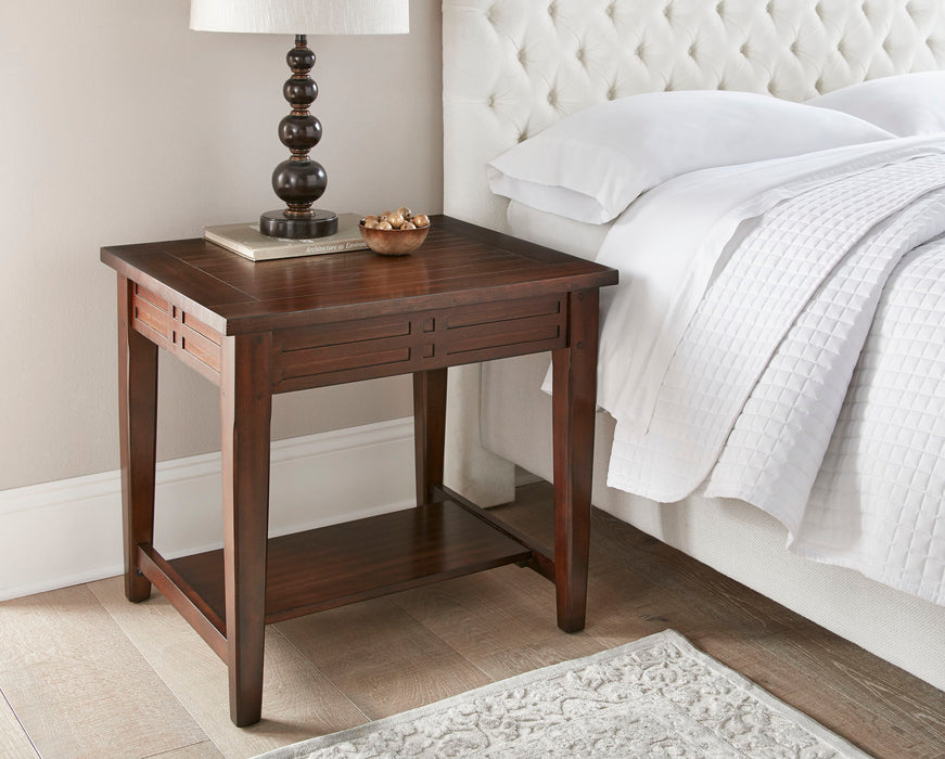 Crestline - End Table - Brown – End Tables by Steve Silver Furniture at Furniture Wholesale Plus , Nashville furniture store