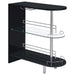 Adolfo - Rectangular 2-Tier Home Bar Table - Premium Home Bars from CoasterEssence - Just $289! Shop now at Furniture Wholesale Plus  We are the best furniture store in Nashville, Hendersonville, Goodlettsville, Madison, Antioch, Mount Juliet, Lebanon, Gallatin, Springfield, Murfreesboro, Franklin, Brentwood