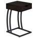 Troy - 1-Drawer C-Shaped Side Table Power Outlet – Side Tables by CoasterEssence at Furniture Wholesale Plus , Nashville furniture store