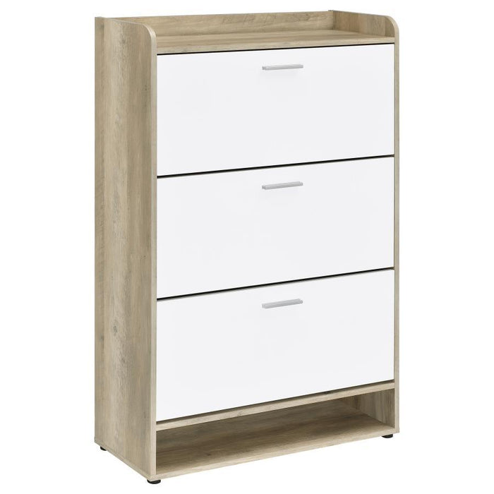 Denia - 3-Tier Engineered Wood Shoe Cabinet – Shoe Cabinets by CoasterEveryday at Furniture Wholesale Plus , Nashville furniture store