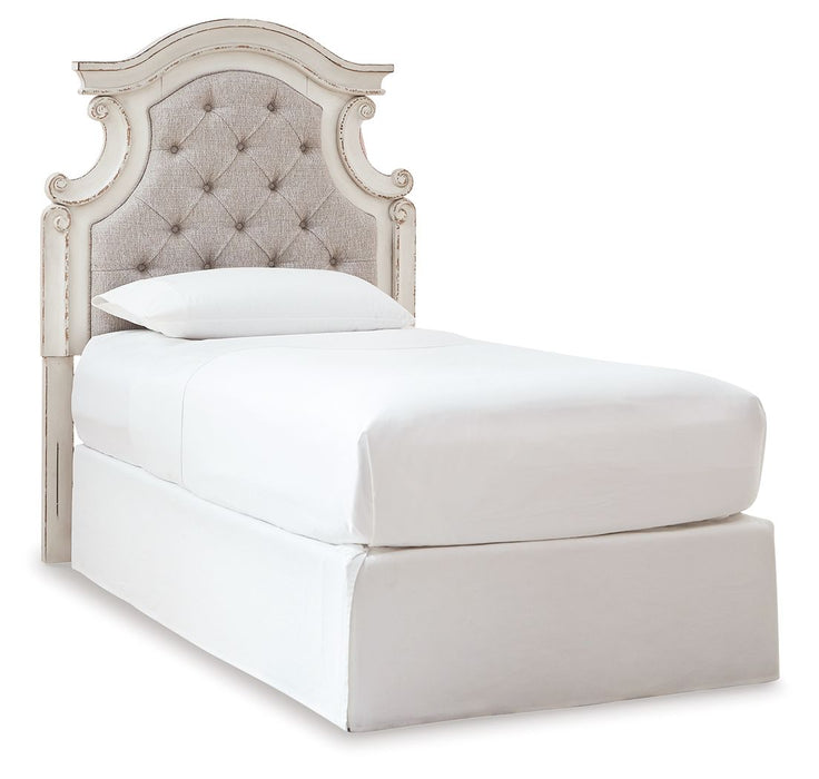 Realyn - Twin UPH Panel Headboard - Chipped White – Panel Headboards by Signature Design by Ashley® at Furniture Wholesale Plus , Nashville furniture store