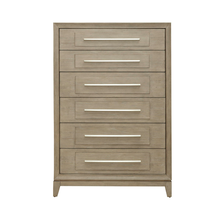Brentwood - 6 Drawer Chest - Sandstone – Accent Chests by Liberty Furniture at Furniture Wholesale Plus , Nashville furniture store