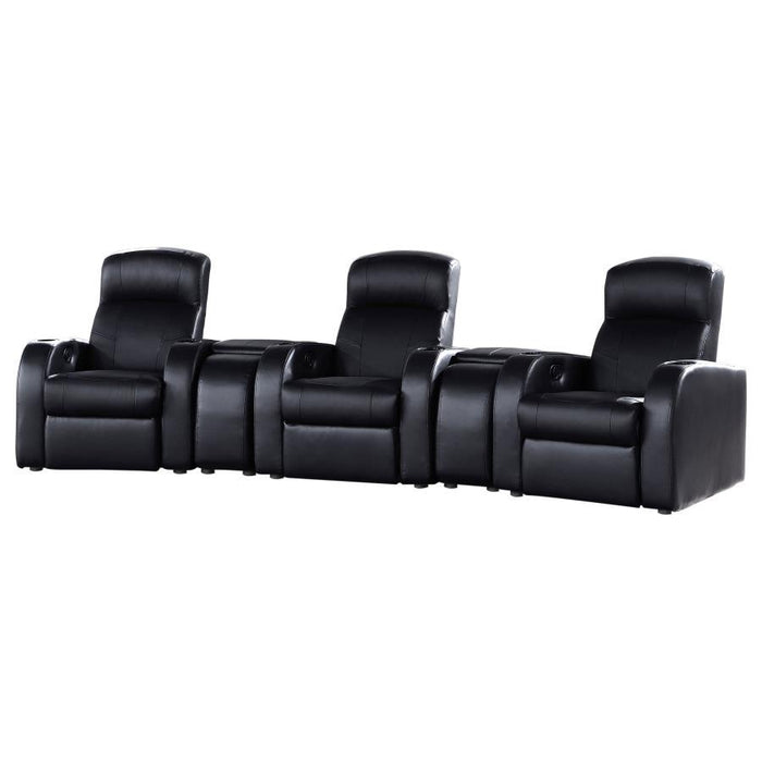 Cyrus - Upholstered Home Theater Seating – 5 Piece Living Room Sets by CoasterEssence at Furniture Wholesale Plus , Nashville furniture store