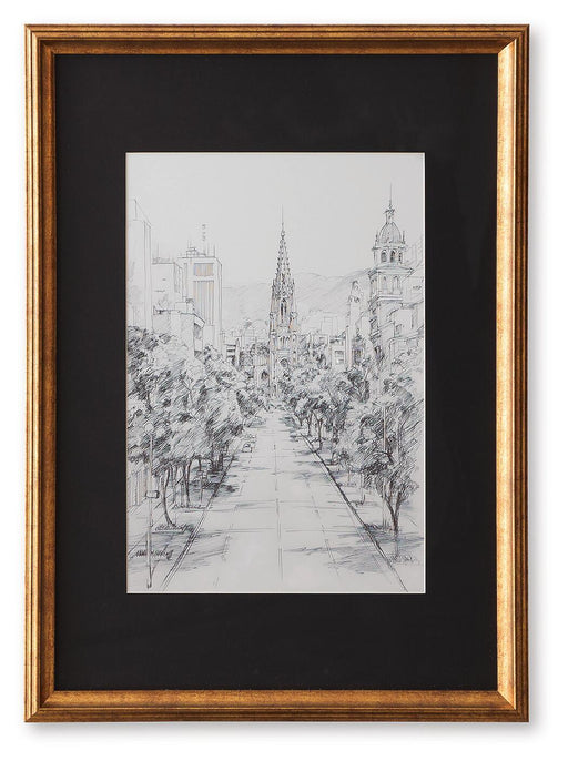 Lemmill - Wall Art - Black / White – Framed Prints by Signature Design by Ashley® at Furniture Wholesale Plus , Nashville furniture store