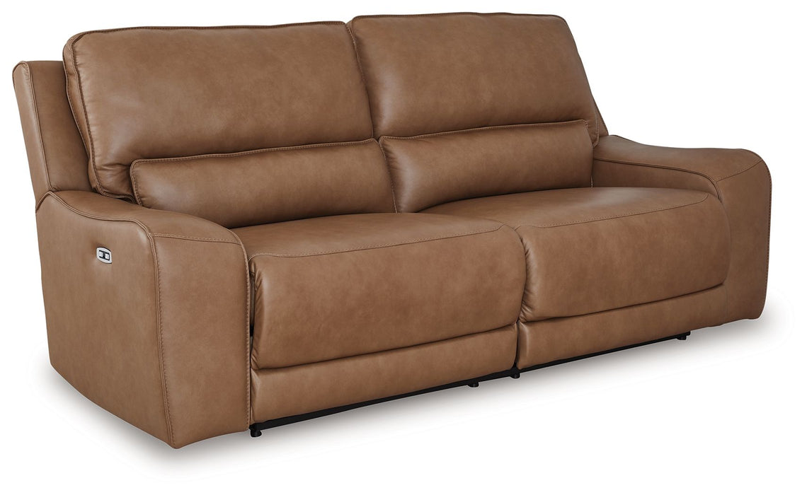 DeepWakes - 2 Seat Power Reclining Sofa Adjustable Headrest - Caramel – Reclining Sofas by Signature Design by Ashley® at Furniture Wholesale Plus , Nashville furniture store