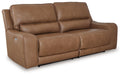 DeepWakes - 2 Seat Power Reclining Sofa Adjustable Headrest - Caramel – Reclining Sofas by Signature Design by Ashley® at Furniture Wholesale Plus , Nashville furniture store