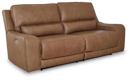 DeepWakes - 2 Seat Power Reclining Sofa Adjustable Headrest - Caramel – Reclining Sofas by Signature Design by Ashley® at Furniture Wholesale Plus , Nashville furniture store