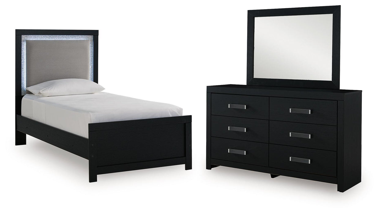 Maeling - Upholstered Panel Bedroom Set – 4 Piece Bedroom Sets by Signature Design by Ashley® at Furniture Wholesale Plus , Nashville furniture store