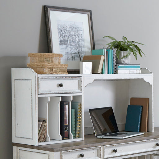 Magnolia Manor - Hutch - Antique White – Hutches by Liberty Furniture at Furniture Wholesale Plus , Nashville furniture store