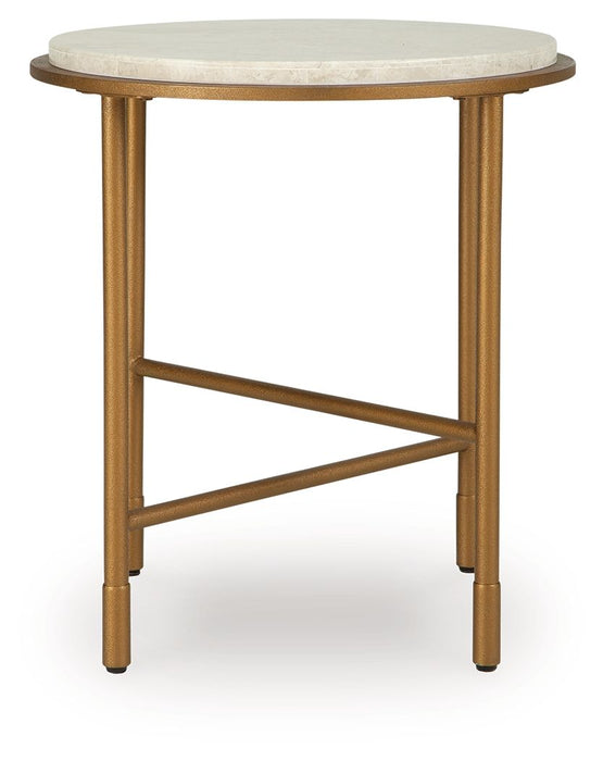 Alben - Round Table – End Tables by Signature Design by Ashley® at Furniture Wholesale Plus , Nashville furniture store