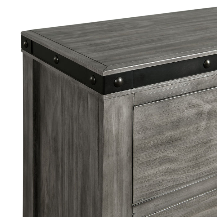 Wade - Youth 6-Drawer Dresser – Dressers by Elements International at Furniture Wholesale Plus , Nashville furniture store