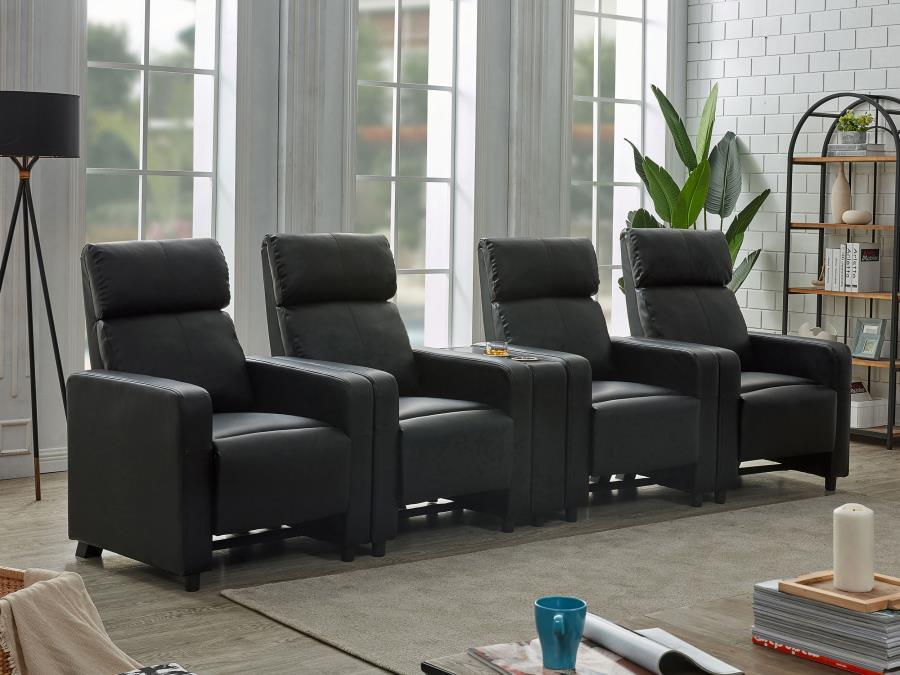 Toohey - Upholstered Tufted Recliner Living Room Set – 5 Piece Living Room Sets by CoasterEveryday at Furniture Wholesale Plus , Nashville furniture store