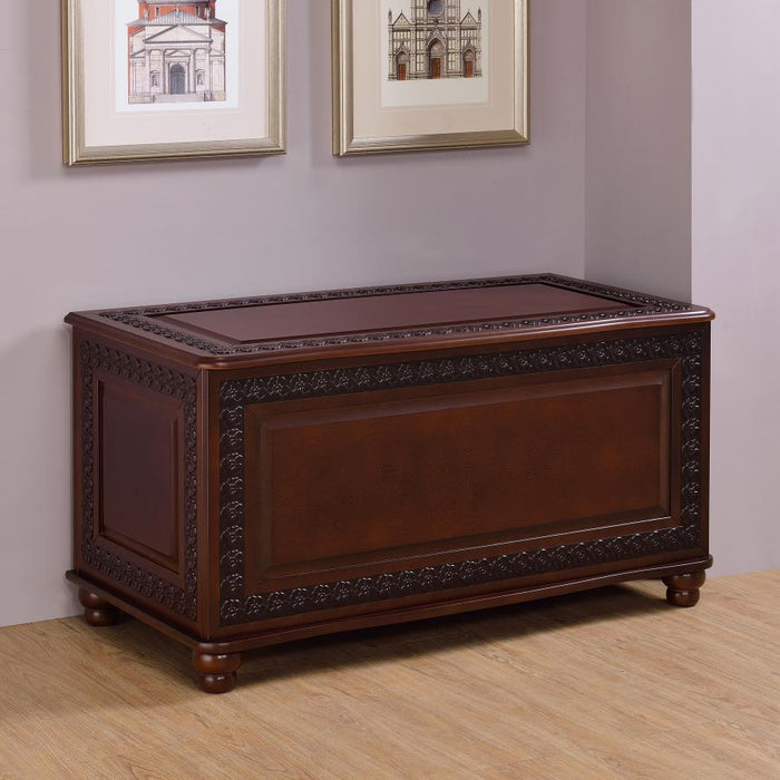 Finlay - Cedar Chest - Dark Tobacco – Accent Chests by CoasterElevations at Furniture Wholesale Plus , Nashville furniture store