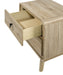 Dawson - Night Stand - Light Brown – Accent Nightstands by Crown Mark at Furniture Wholesale Plus , Nashville furniture store