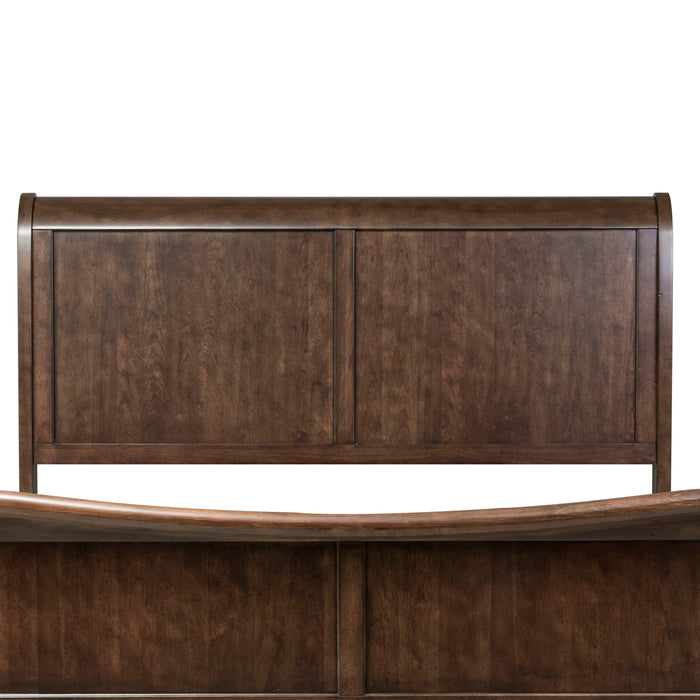 Rustic Traditions - Sleigh Headboard – Sleigh Headboards by Liberty Furniture at Furniture Wholesale Plus , Nashville furniture store