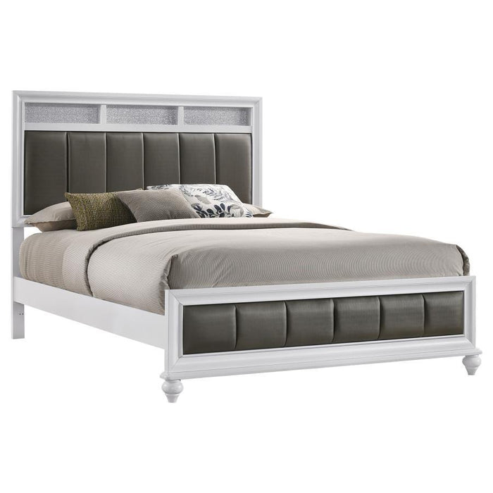 Barzini - Upholstered Panel Bed – Panel Beds by CoasterEveryday at Furniture Wholesale Plus , Nashville furniture store