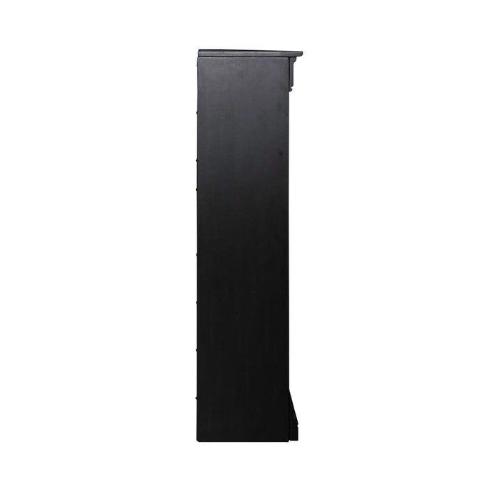 Meritage - 48" Bookcase - Aged Charcoal – Standard Bookcases by Liberty Furniture at Furniture Wholesale Plus , Nashville furniture store