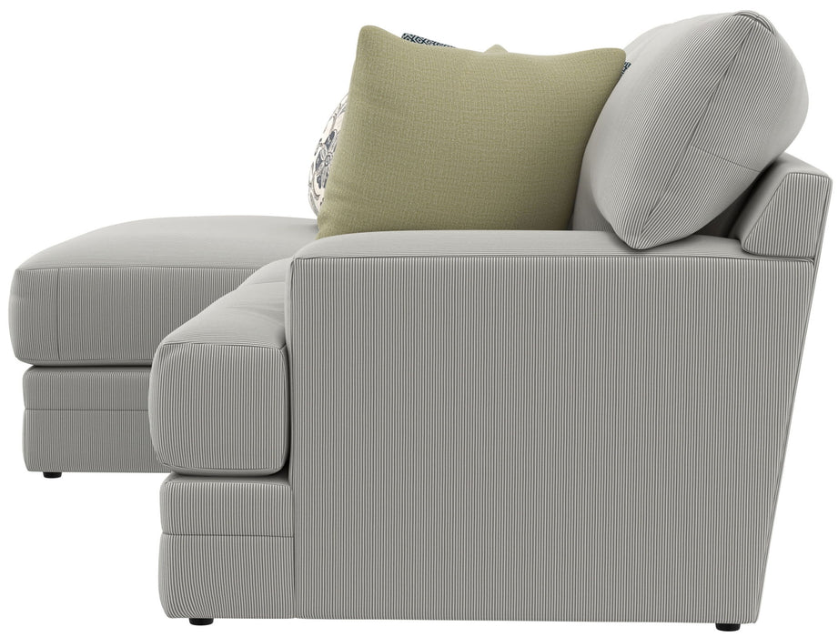 Stockbridge - Sectional With Comfort Coil Seating And 9 Accent Pillows Included – Stationary Sectionals by Jackson at Furniture Wholesale Plus , Nashville furniture store
