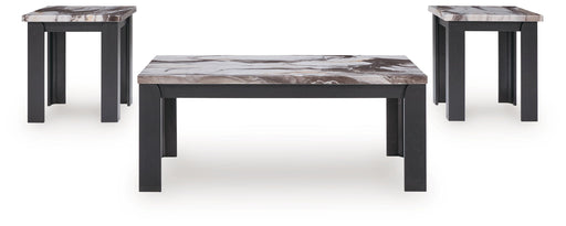 Jazmore - Occasional Table Set (Set of 3) - Dark Brown – Table Sets by Signature Design by Ashley® at Furniture Wholesale Plus , Nashville furniture store