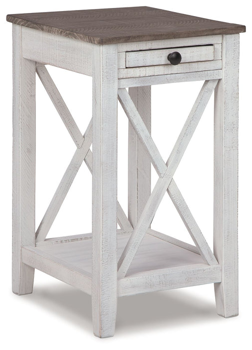 Adalane - Accent Table - White / Gray – Accent Tables by Signature Design by Ashley® at Furniture Wholesale Plus , Nashville furniture store