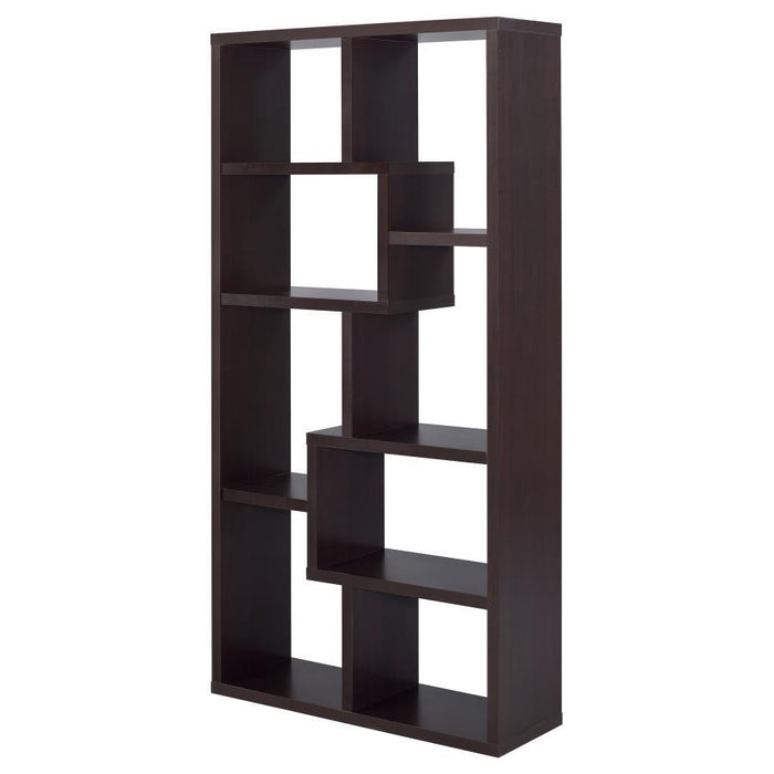 Theo - 6-Shelf Bookshelf - Premium Standard Bookcases from CoasterEveryday - Just $249! Shop now at Furniture Wholesale Plus  We are the best furniture store in Nashville, Hendersonville, Goodlettsville, Madison, Antioch, Mount Juliet, Lebanon, Gallatin, Springfield, Murfreesboro, Franklin, Brentwood