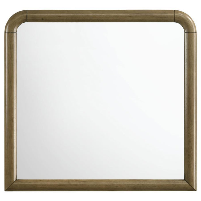 Amsbury - Dresser Mirror - Nutmeg – Mirrors by Coaster Fine Furniture at Furniture Wholesale Plus , Nashville furniture store