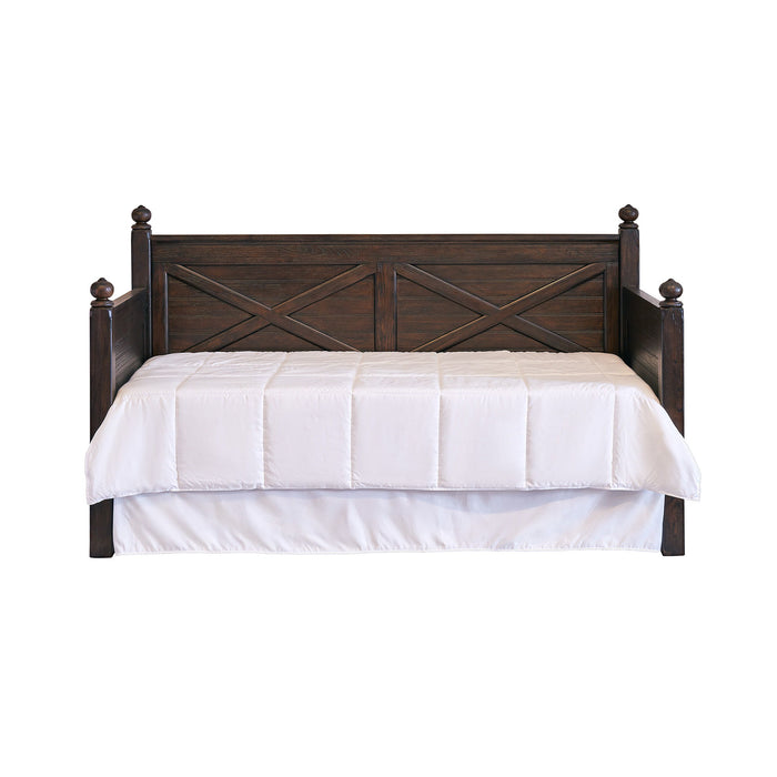 Sutherland - Twin Wood Daybed - Distressed Oak – Daybeds by Elements International at Furniture Wholesale Plus , Nashville furniture store