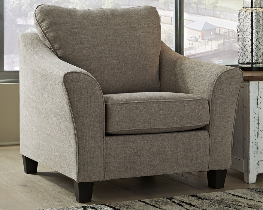 Kestrel - Chair - Driftwood – Arm Chairs by Ashley® at Furniture Wholesale Plus , Nashville furniture store