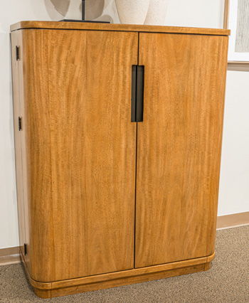 Pamaria - Bar Cabinet - Light Brown – Wine Cabinets by Signature Design by Ashley® at Furniture Wholesale Plus , Nashville furniture store